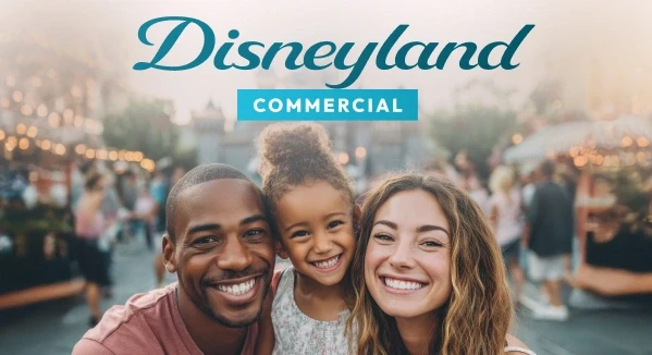 Real Families With Kids Needed for Disneyland Commercial